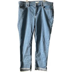 Eileen Fisher Cropped Jeans size 14